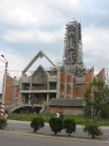 Sighetu Marmatiei City - Unfinished Church