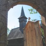 Gate to Rural Wooden Church - Maramures District