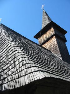 Wooden Church Detail - Maramures District