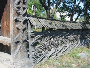 Fence Made of Branches