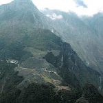 Andes mountains from the air