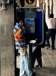 Cuzco phone booth