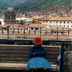 Cuzco woman with red bowler