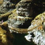 Inca trail straw bridge