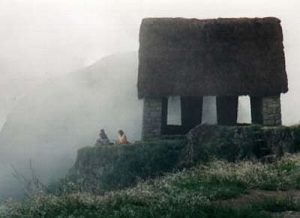 Machu Picchu morning mist 2