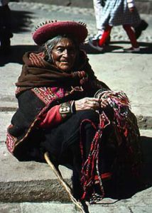 Peru Quechua woman