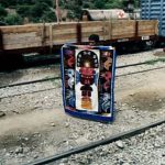 Train stop tapestry vendor