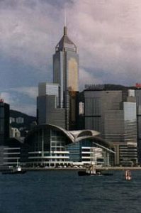 HK Skyline & convention center 1997