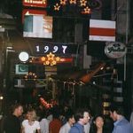 Partygoers at Club 1997 (6/23/97)