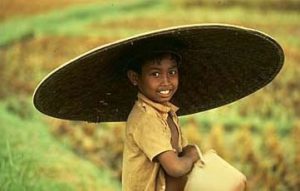 Boy with hat