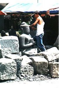 Bali - stone carver