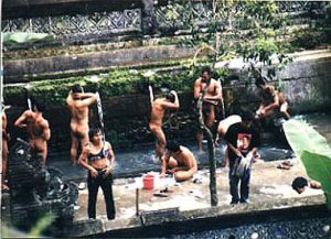 Balinese communal bath