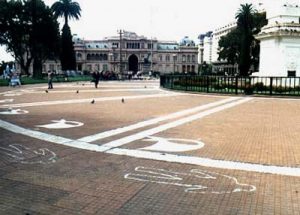 BA Casa Rosada Presidential Palace & street bodies