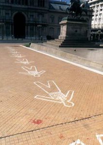 BA Casa Rosada street bodies (protesting murders)