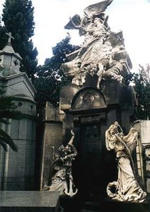 BA Recoleta ostentatious cemetery mausoleum