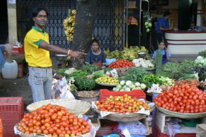 Vegetable stand