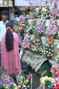 Flower stall