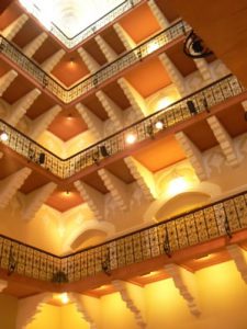 Interior of the Taj Mahal Palace Hotel