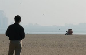 Marine Drive Beach is located in the central Mumbai.  It