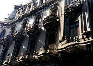 Montevideo-ornate European architecture