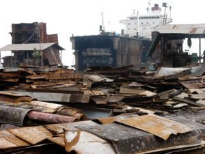 North of Chittigong in Bangladesh is the Mohsin ship breaking