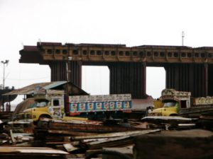 North of Chittigong in Bangladesh is the Mohsin ship breaking