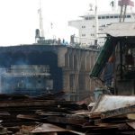 North of Chittigong in Bangladesh is the Mohsin ship breaking