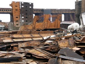 North of Chittigong in Bangladesh is the Mohsin ship breaking