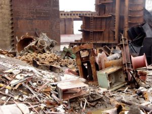 North of Chittigong in Bangladesh is the Mohsin ship breaking