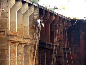 North of Chittigong in Bangladesh is the Mohsin ship breaking