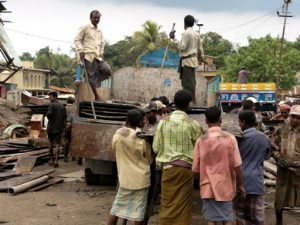 North of Chittigong in Bangladesh is the Mohsin ship breaking