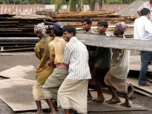 North of Chittigong in Bangladesh is the Mohsin ship breaking