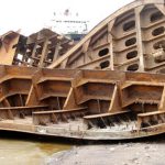 North of Chittigong in Bangladesh is the Mohsin ship breaking