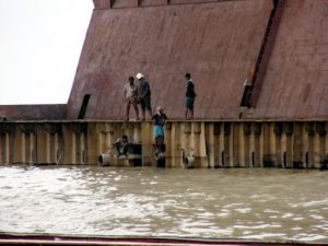 North of Chittigong in Bangladesh is the Mohsin ship breaking