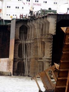 North of Chittigong in Bangladesh is the Mohsin ship breaking