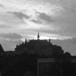 Sighisoara Town Silhouette