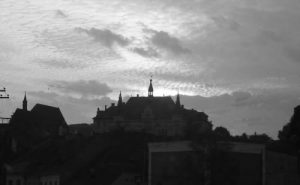 Sighisoara Town Silhouette