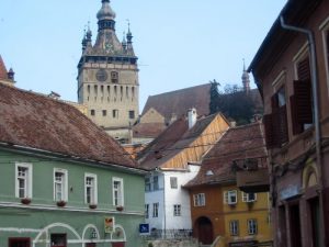 Sighisoara Town - Medieval Clock Tower