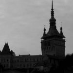 Sighisoara Town Silhouette