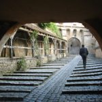 Sighisoara Old Town Cobblestone Road