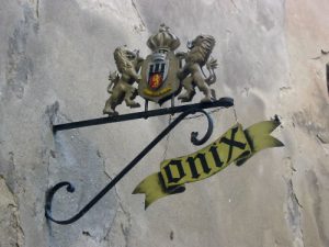 Sighisoara Town Shop Sign