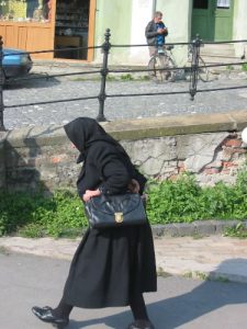 Sighisoara Town Woman