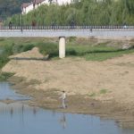 Sighisoara Town Fisherman at Creek