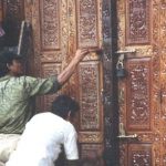 Varnishing Doors