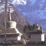 Stupa and Everest