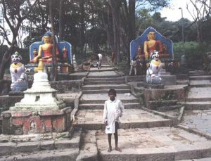 Swayambhunath Temple Entry Steps--365