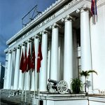 Leyte capitol building in Tacloban town