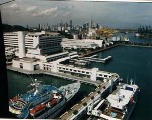 Harbor view from cable car