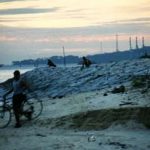 Sand dunes in southern Singapore