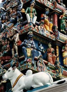 Hindu temple figures